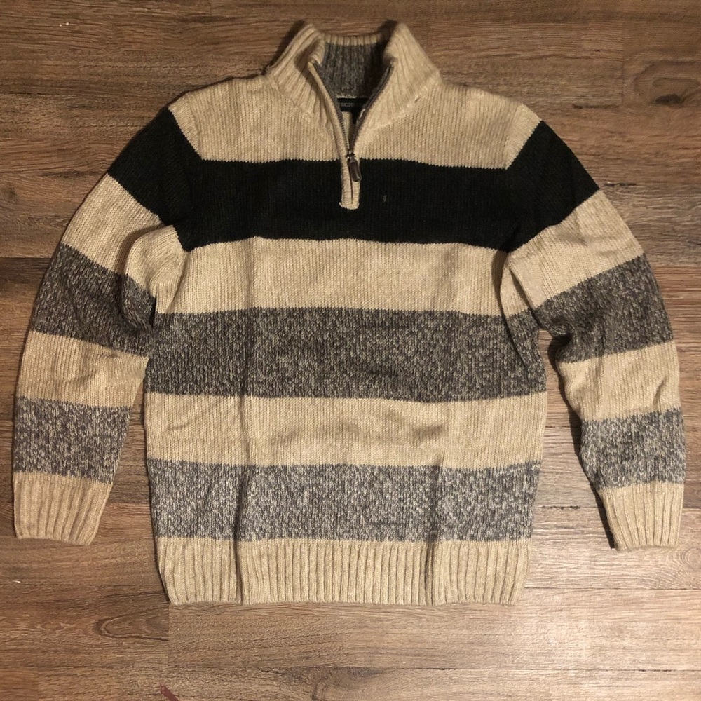 Striped Pullover Sweater